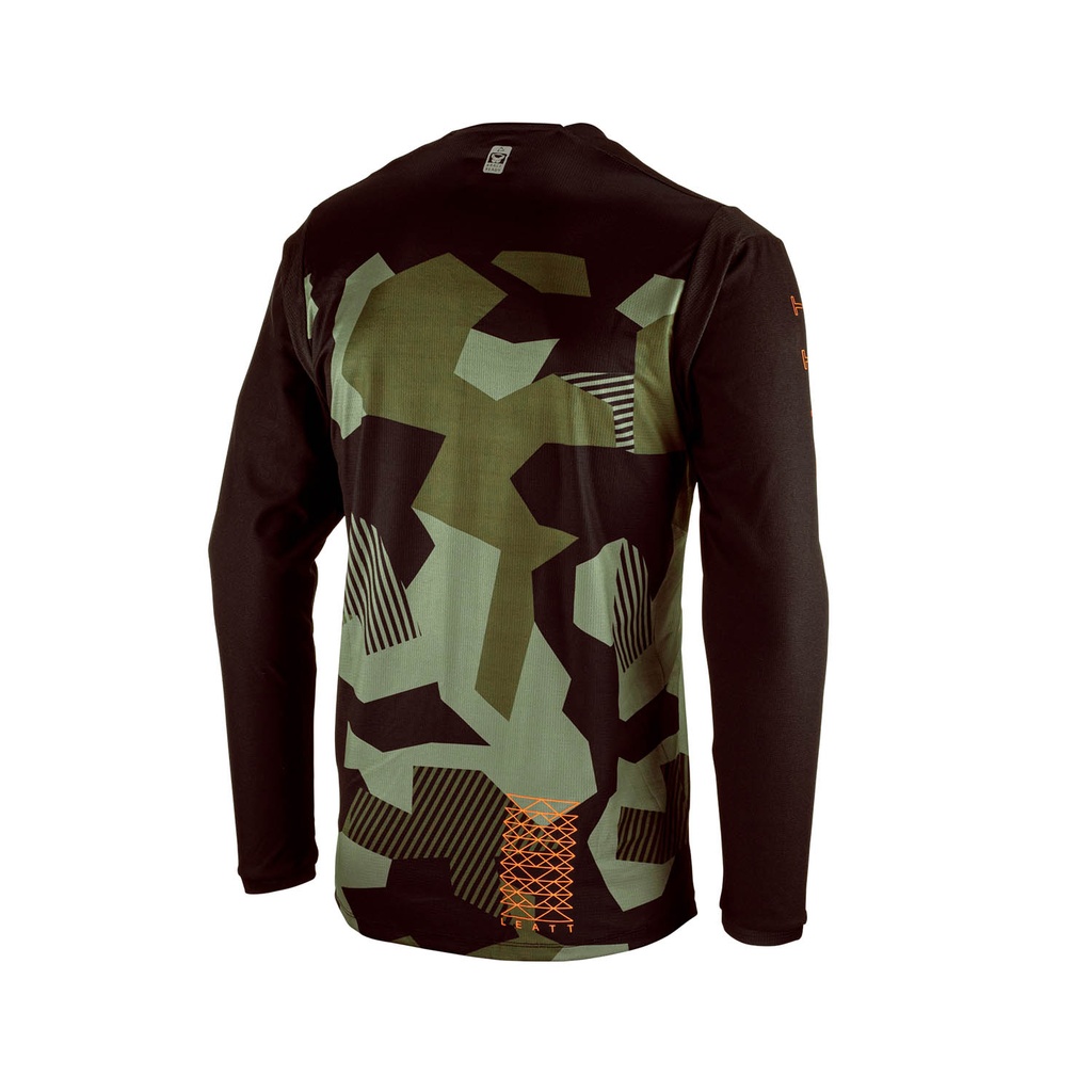 Camiseta Leatt MTB Gravity 4.0 Jr #XL/EU150/160cm Camo 