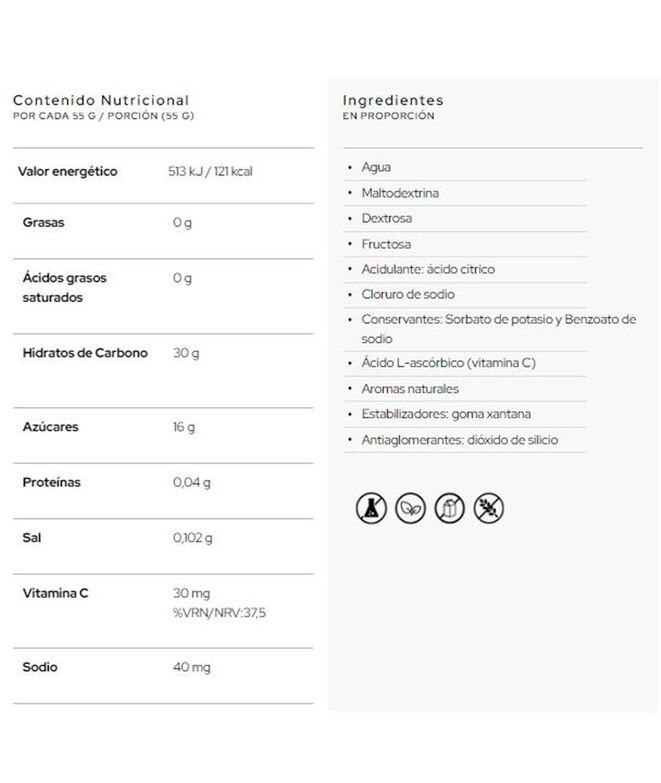 Santa Madre Gel Gel Energético · 30CHO OFF CAF (RATIO 1-0,5) - Gel 50 ml (copia)