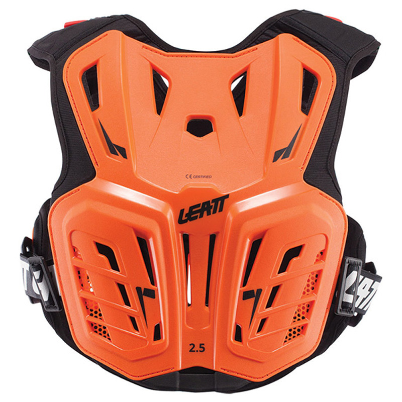 Peto Leatt 2.5 Jr Naranja/Negro #Jr 147-159cm