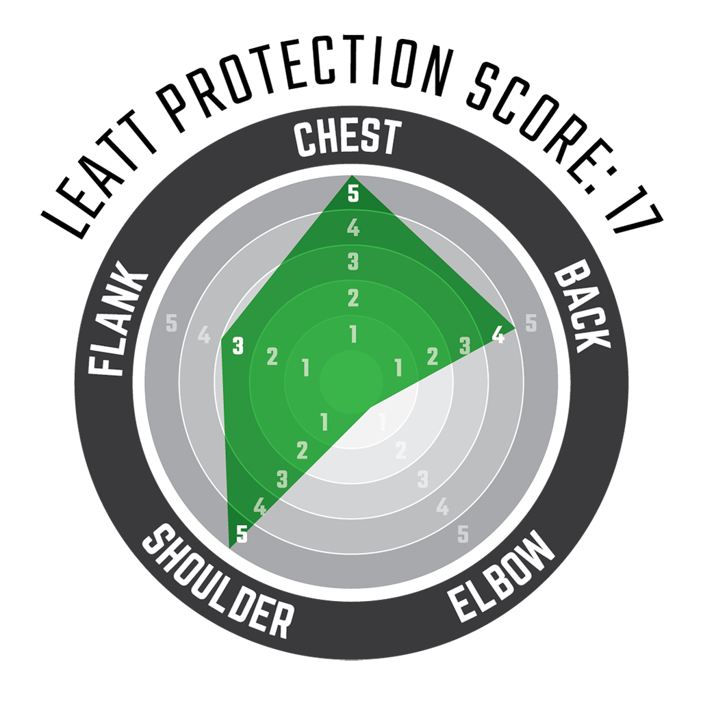 Peto Leatt 4.5 Negro Adulto 70-90Kg