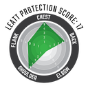 Peto Leatt 4.5 Negro Adulto 70-90Kg