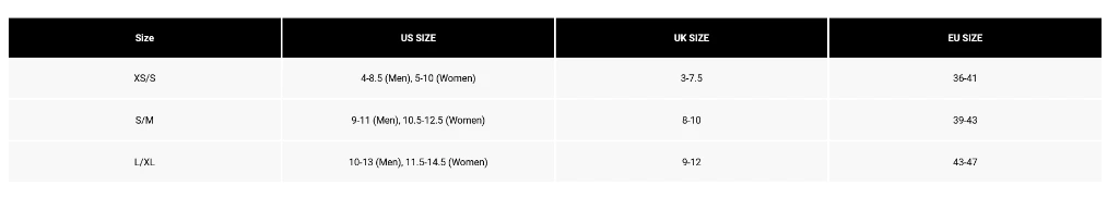 Guia de tallas calcetines FOX.webp
