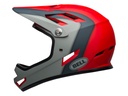 Casco BELL INTEGRAL SANCTION Rojo/Gris Talla S