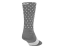 CALCETIN MERINO WOOL CHARCOAL/WHITE DOTS S