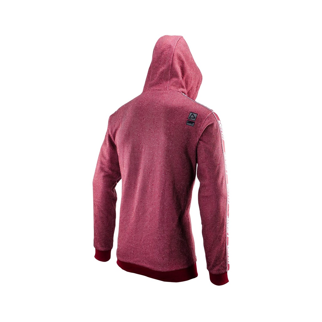 Sudadera con capucha y cremallera Premium Ruby