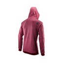 Sudadera con capucha y cremallera Premium Ruby