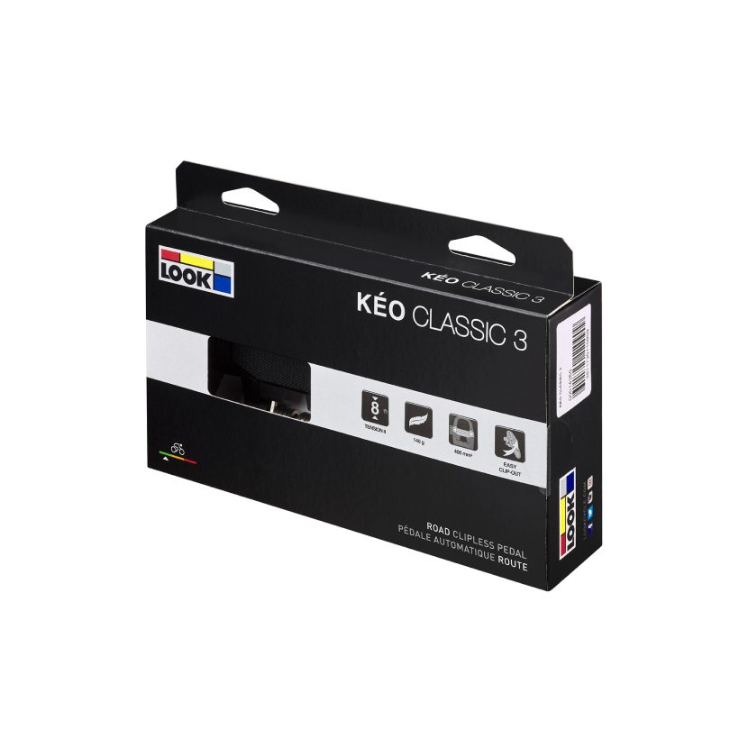 PEDALES KEO CLASSIC 3 NEGRO