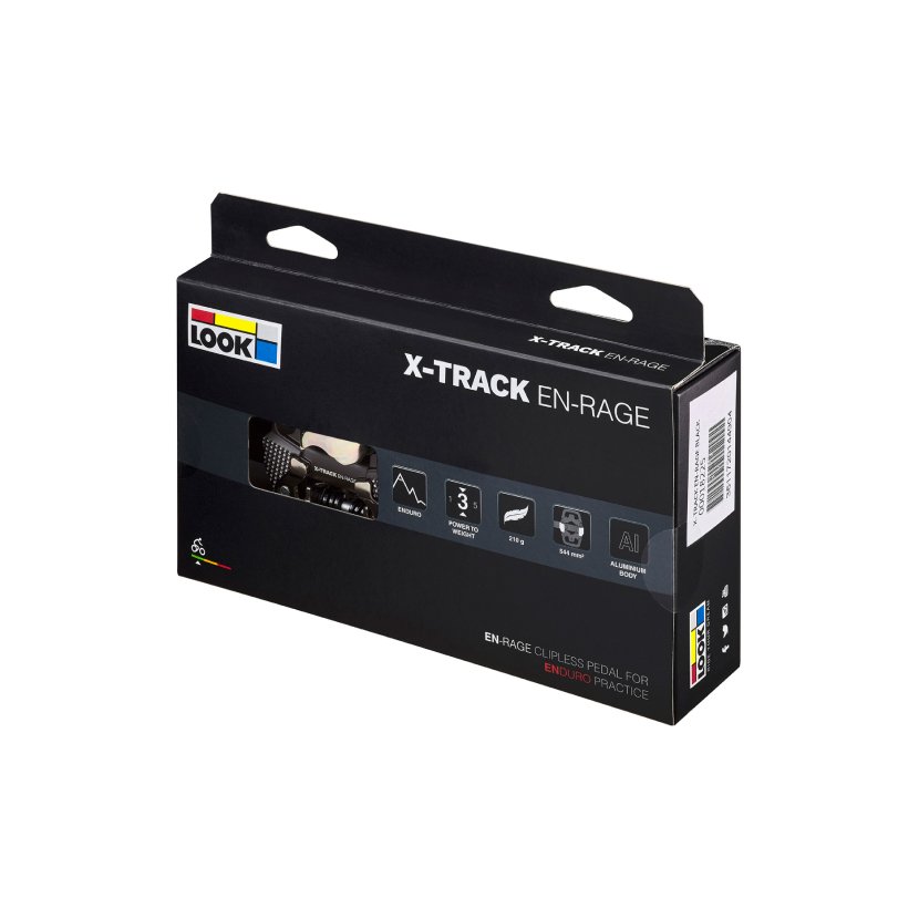 PEDALES X-TRACK EN-RAGE NEGRO SPD