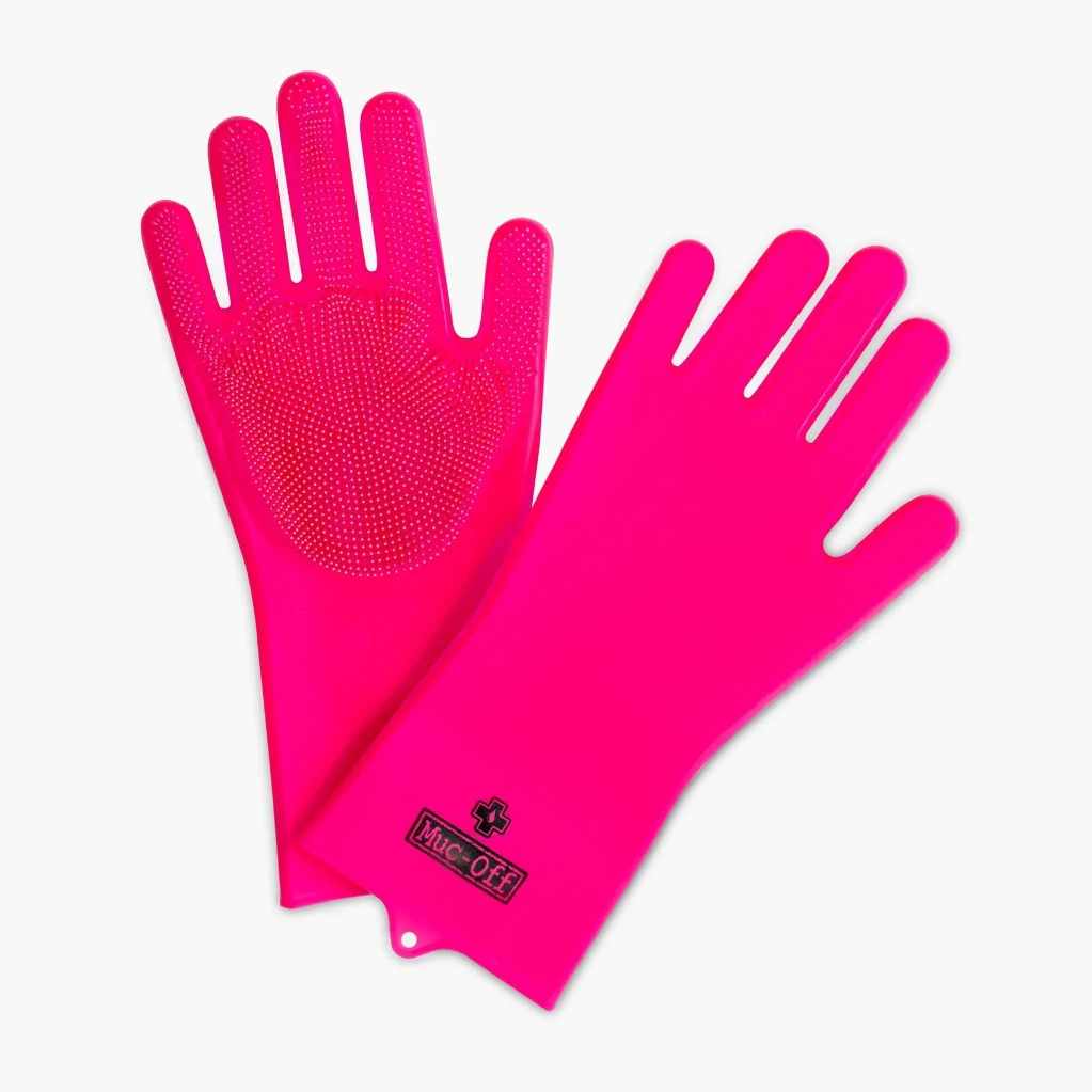 [712696] MUC-OFF GUANTES TALLER DEEP SCRUBBER ROSA - Talla M (M)