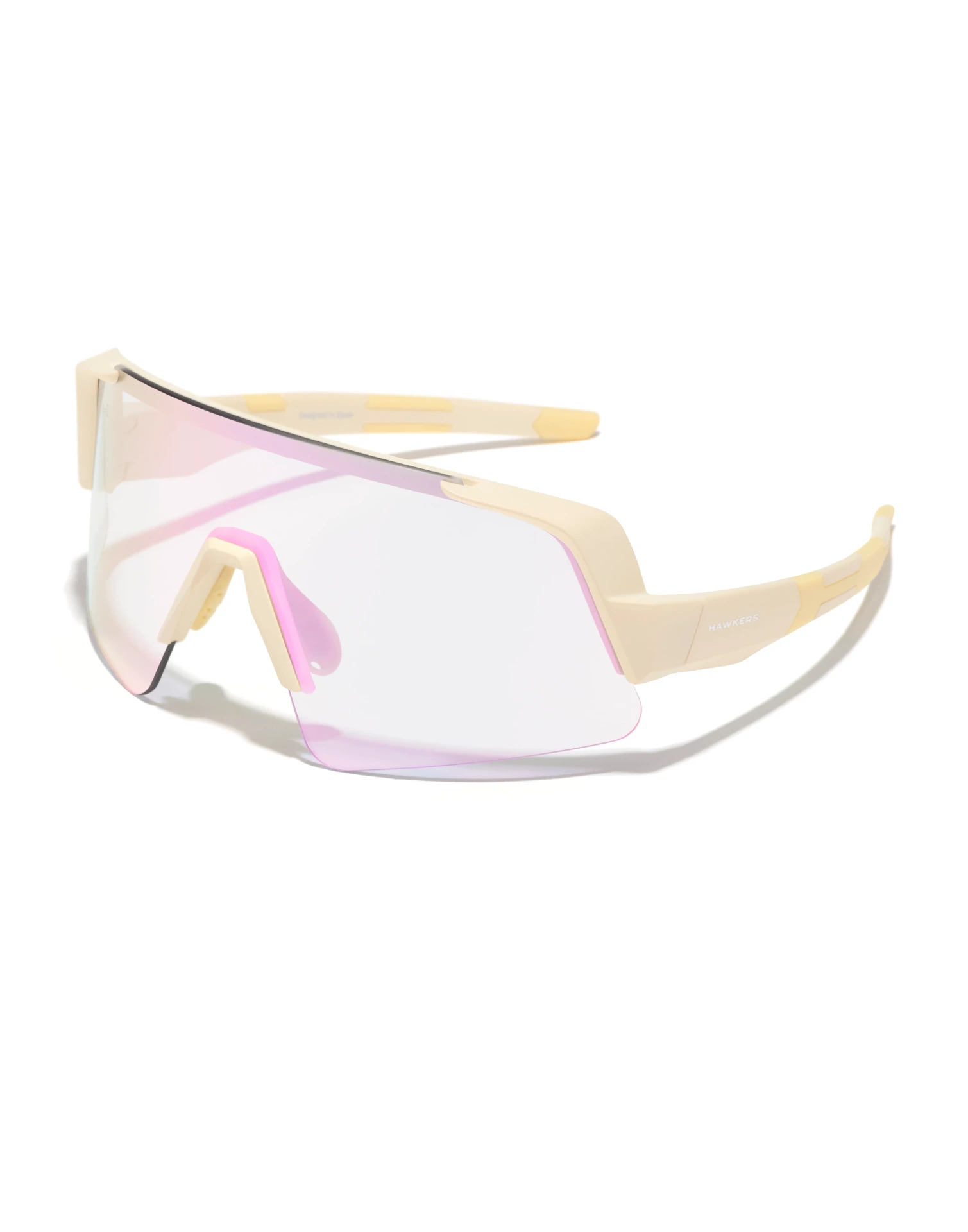 HAWKERS  NEXUS Blanco Mate - Fotocromático Clear/Rosa Dorado