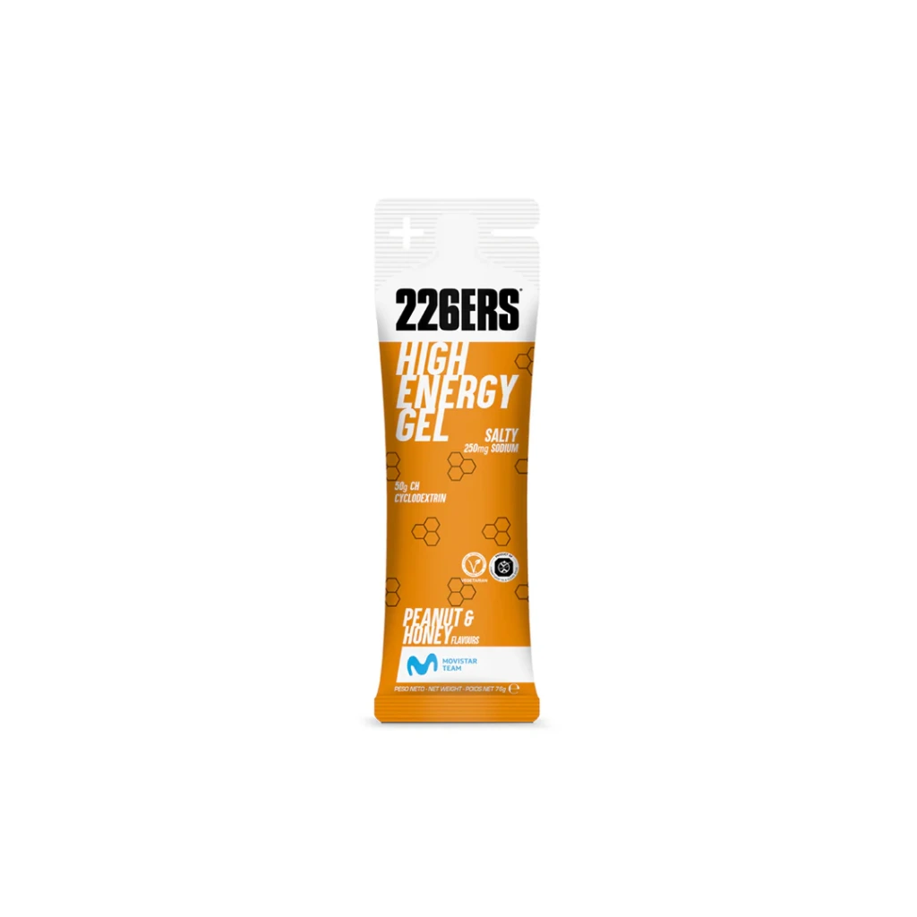 226ers HIGH ENERGY GEL 76g (Cacahuete y Miel salado)