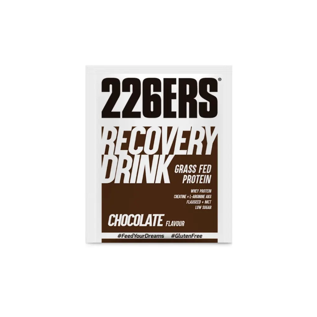 [5110] 226ers RECOVERY DRINK - Recuperador Muscular Grass Fed - Monodosis 50g (Chocolate) 