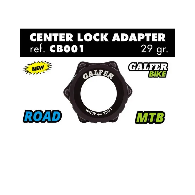 GALFER CENTER LOCK ADAPTER BIKE UNIVERSAL HUB
