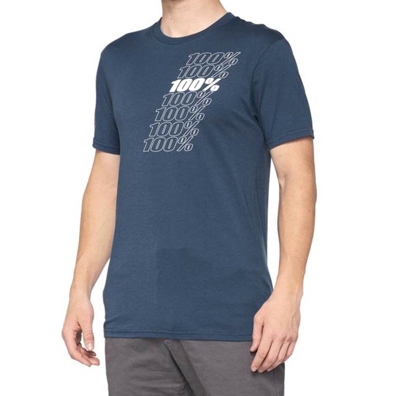 Camiseta 100% NORD T-Shirt Slate Blue SM 
