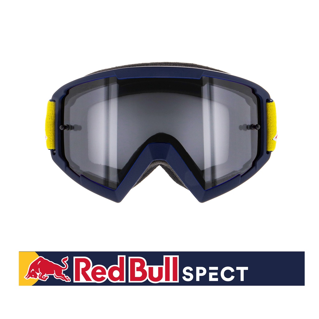 [RBWHIP-011] RED BULL Máscara WHIP Azul Oscuro Brillante Lente Simple