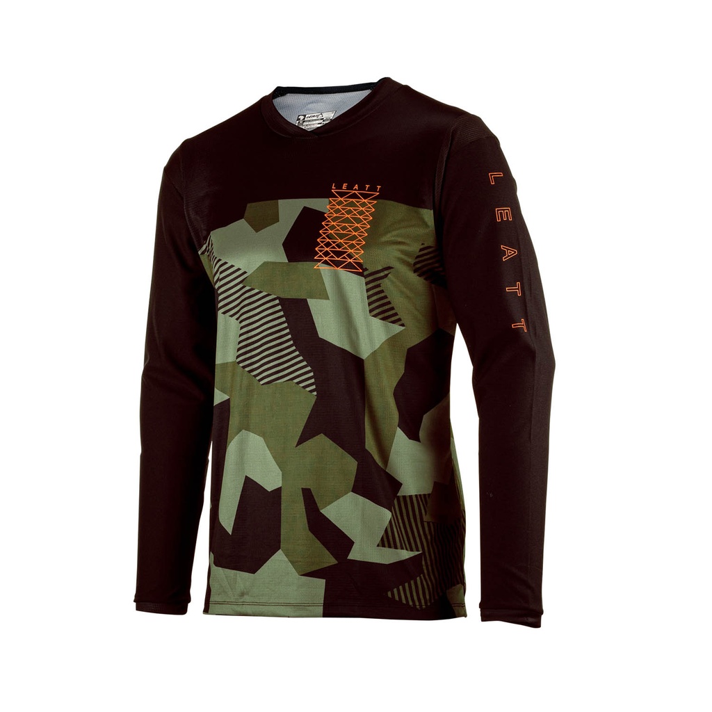 [LB5023040403]  LEATT Camiseta MTB Gravity 4.0 Camo 