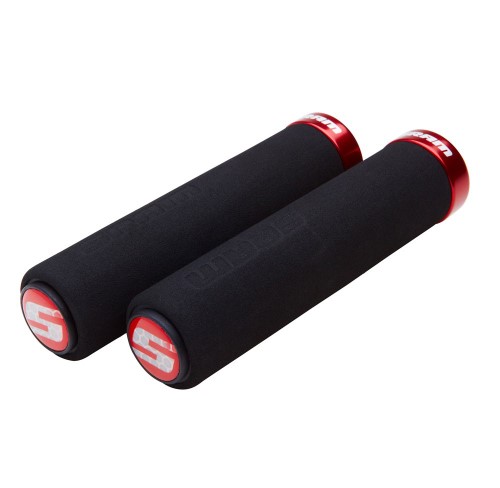 [00.7915.068.020] PUÑOS SRAM P/GRIP SHIFT 129 mm SOFT NEGRO/ROJO