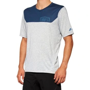 100% AIRMATIC Camiseta MTB Manga Corta Grey/Midnight - Talla L