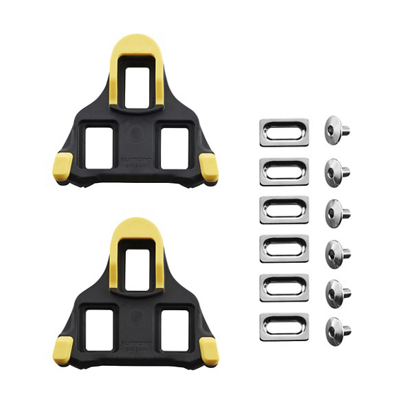 [ISMSH11] SHIMANO CALAS SM-SH11 para modo de autoalineación (M5 x 8) par Carretera Amarillo