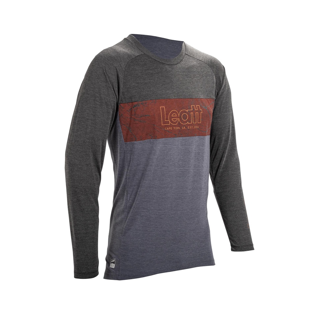 [LB5025010900] LEATT Camiseta MTB Gravity 2.0 Negro (XS)