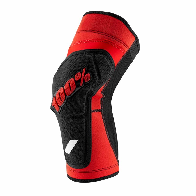Rodilleras 100% RIDECAMP Knee Guards Red/Black