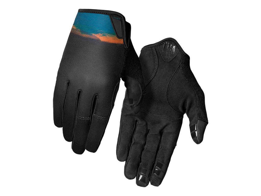 [7140930] GR GUANTES DND TRAIL GREEN (S, Negro)
