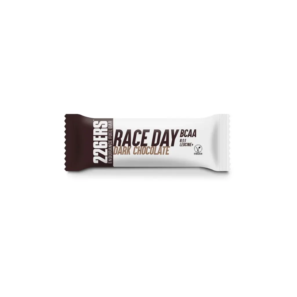 [5226] 226ers Barrita RACE DAY BAR BCAA - Energética Vegana - 40g (Chocolate Negro)