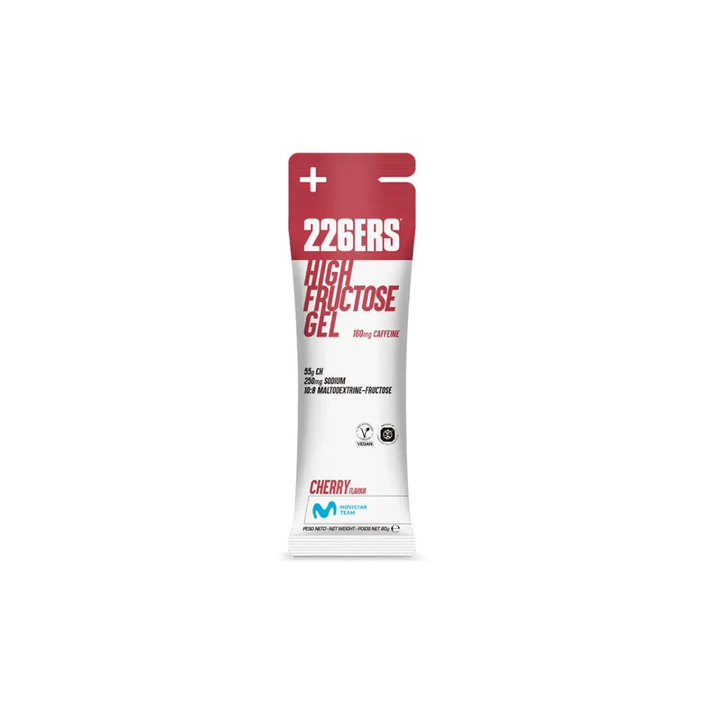 226ers HIGH FRUCTOSE GEL 80g - Gel Energético con fructosa - Cola Cafeína