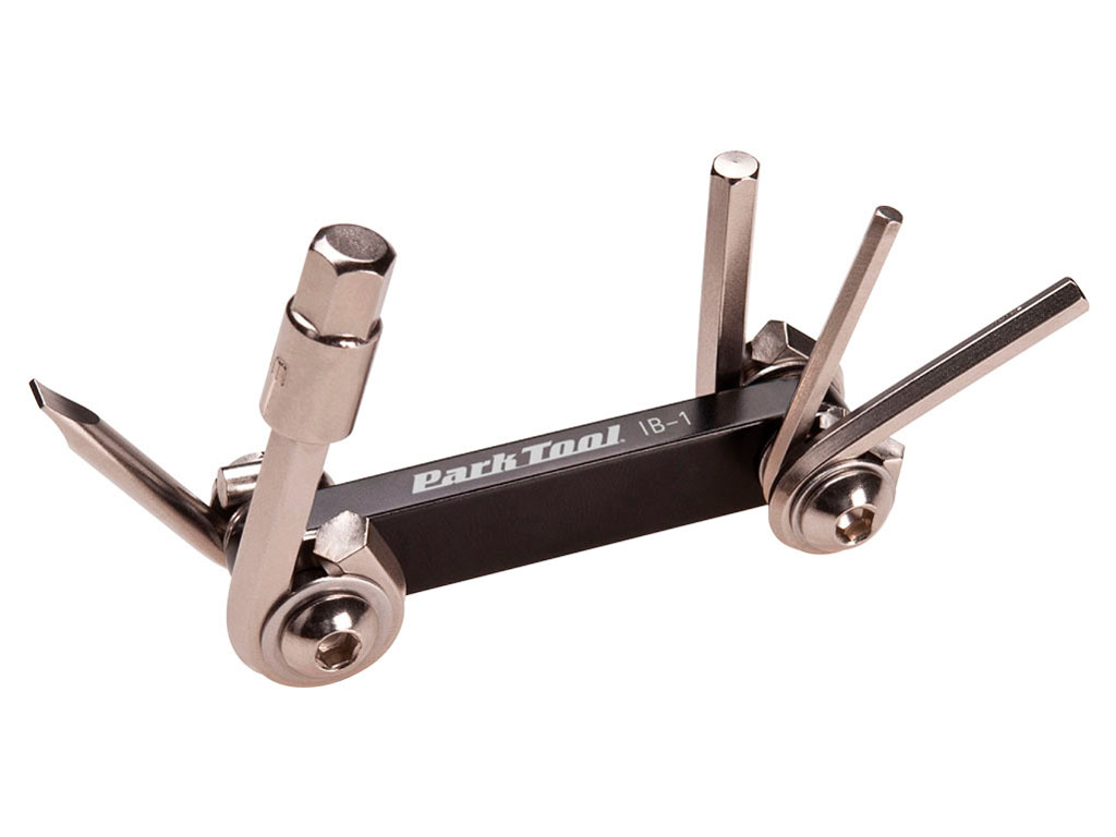 [ib-1] Park Tools JUEGO DE LLAVES DE ALLEN Y DESTORNILLADORES PLEGABLES I-BEAM MIN