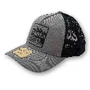 Gorra Santa Bikes Gris Claro Logo Carbon