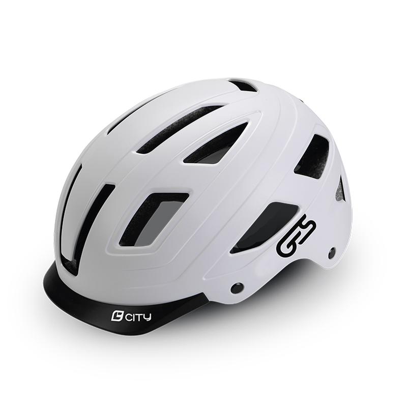 CASCO "CITY" BLANCO MATE