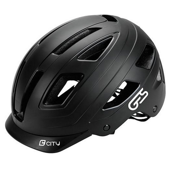 [H795M1000000] CASCO "CITY" NEGRO MATE (M)