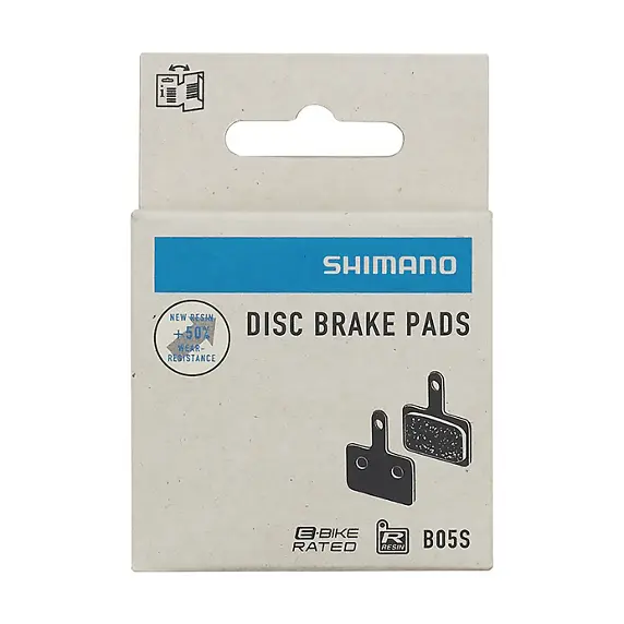 Shimano Pastilla de resina G05S-RX y muelle con pasador de aletas (par)