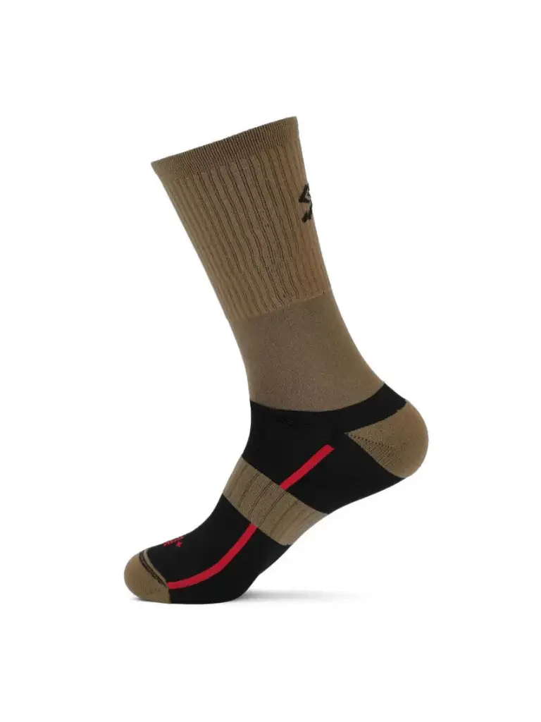 [ALLLA25M2] CALCETIN ALL TERRAIN GRAVEL LARGO UNISEX MARRON  (M)