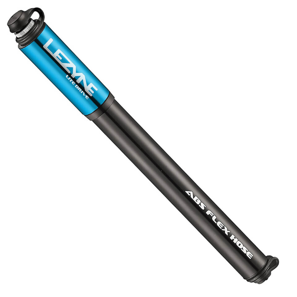 Lezyne LITE DRIVE - SMALL ALUMINIO CNC, 160psi (11 Bar), 180MM AZUL