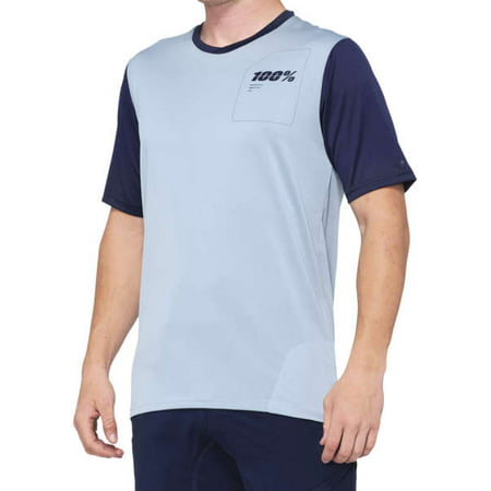100 Percent RIDECAMP SHORT SLEEVE JERSEY - Slate Blue/Navy - Talla: M 