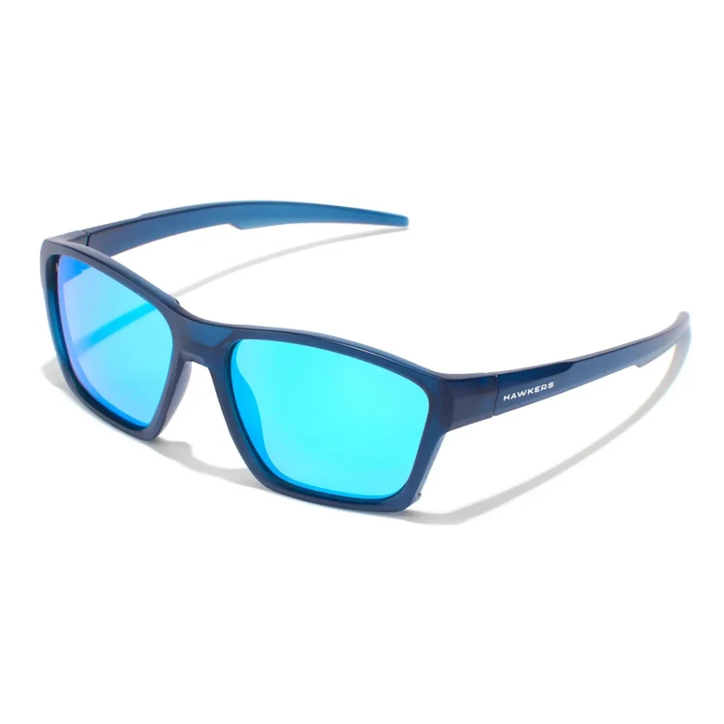 [hshr25llrb] HAWKERS  SHARK Azul Mate Transparente - Azul Claro Polarizado