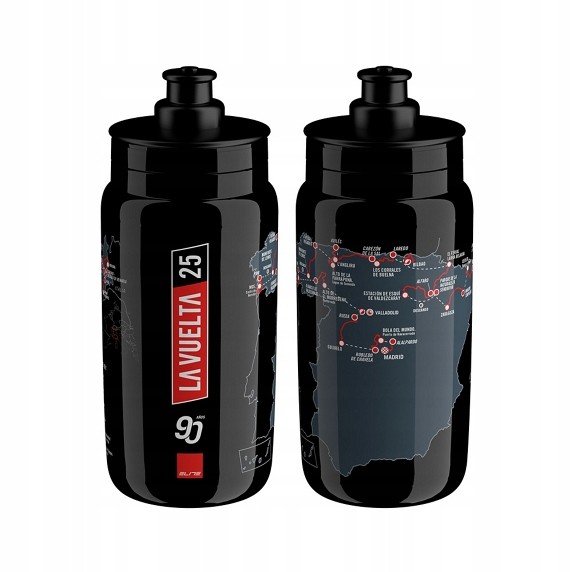 [727083] BIDON ELITE FLY VUELTA ESPAÑA MAPA 550 ml 2025