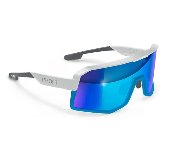 GAFA Spiuk PROFIT 3  ESPEJO AZUL UNISEX BLANCO/AZUL