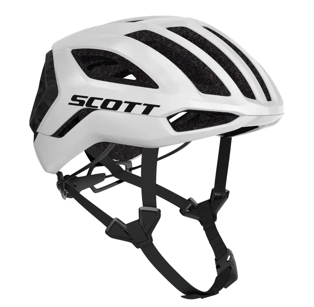 Casco SCOTT Centric Plus (CE) MINERAL WHITE/BLACK