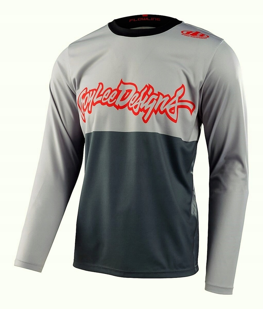 [346916003] Troy Lee Designs FLOWLINE LS JERSEY SCRIPTER CHARCOAL Talla M