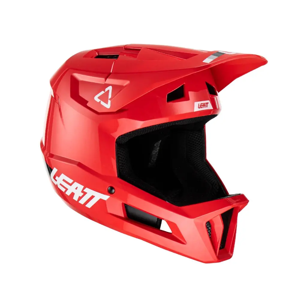 LEATT Casco MTB Gravity 1.0 Jr Fire
