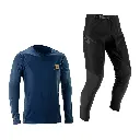 LEATT Kit MTB Gravity 1.0 V26 Azul Galaxy