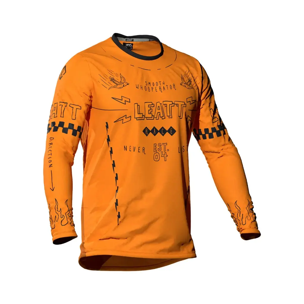 LEATT Camiseta MTB Gravity 3.0 Junior V26 Amarillo Lager