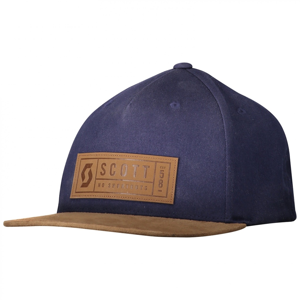 [2761966600222] Gorra Scott Winter Camel Brown/dark Blue