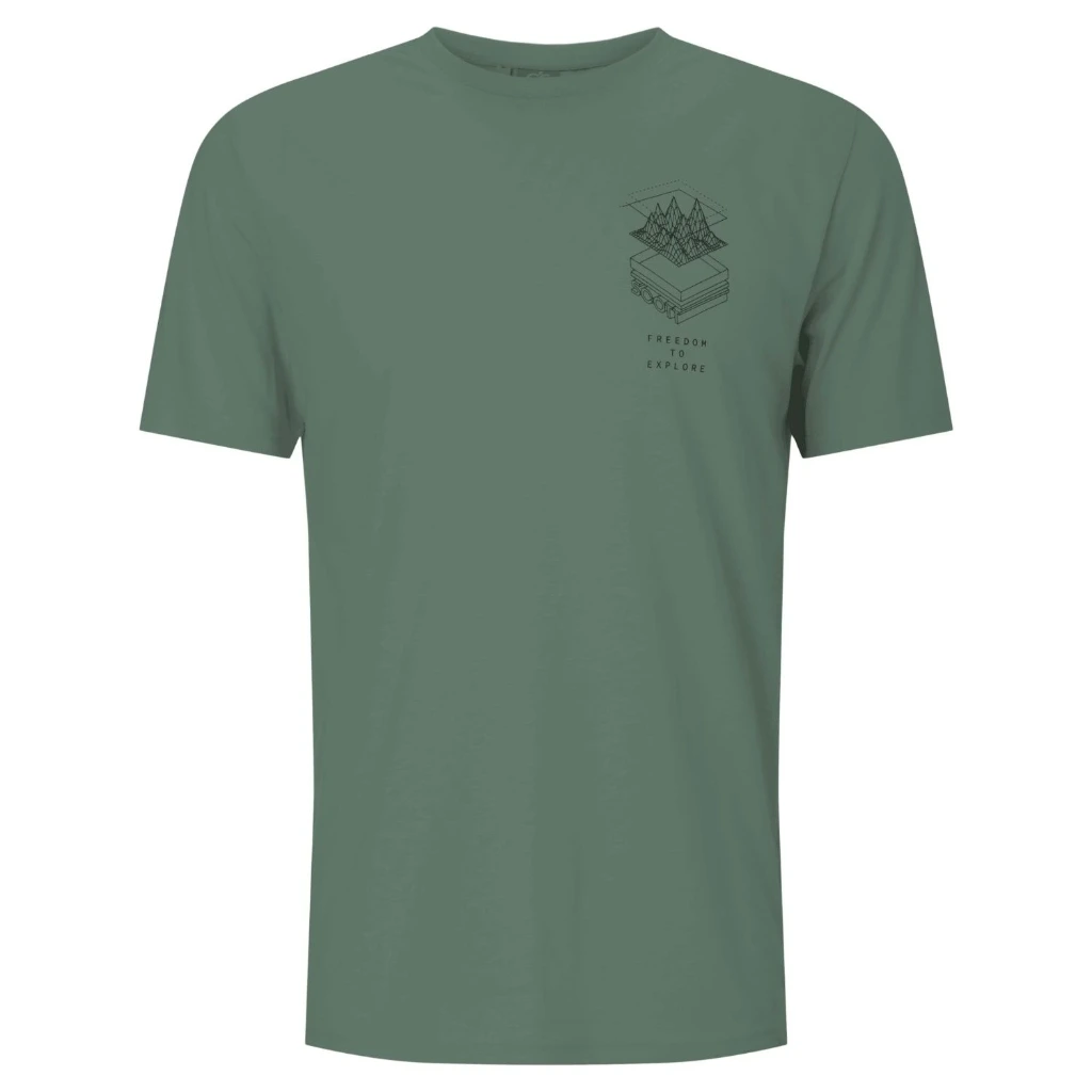 SCOTT Camiseta Ms Defined Dri Ss Color Tranquil Green