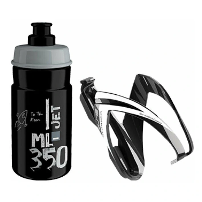 KIT ELITE PORTABIDON CEO NEGRO BRILLO/BLANCO/BIDON JET NEGRO/GRIS 350 ml