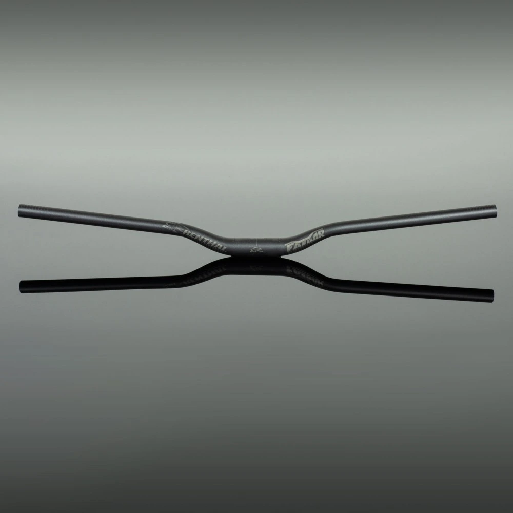 Manillar RENTHAL Fatbar Ø35 30mm Rise Aluminio Negro