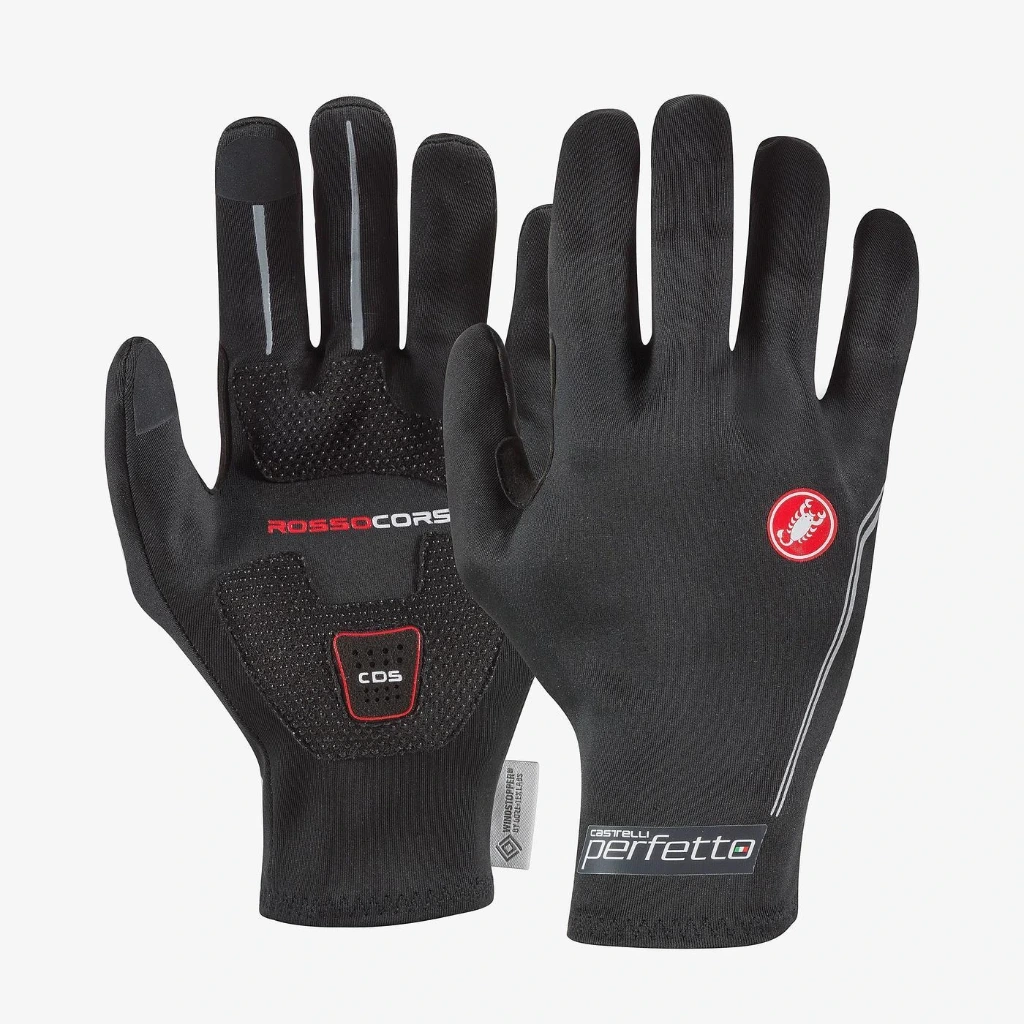 [4519522010M] CASTELLI Guantes Perfetto Light Neg (M)