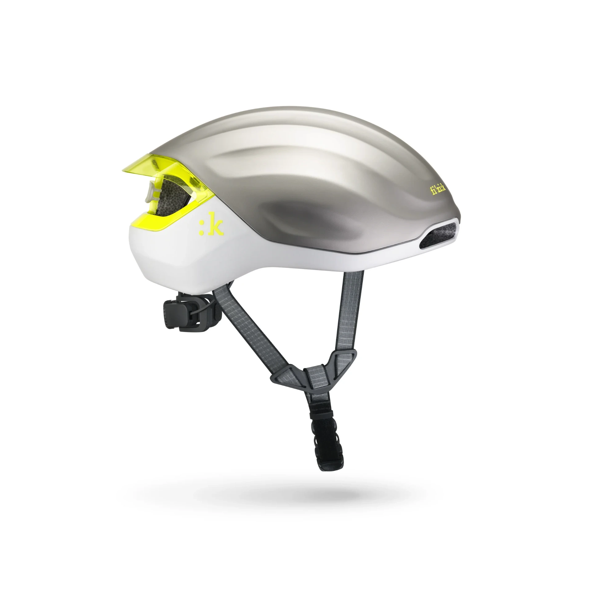 Casco Fizik Kudo Aero Vento Plateado